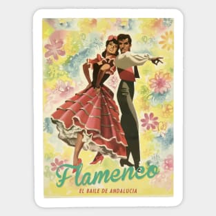 Flamenco Dancing Sticker